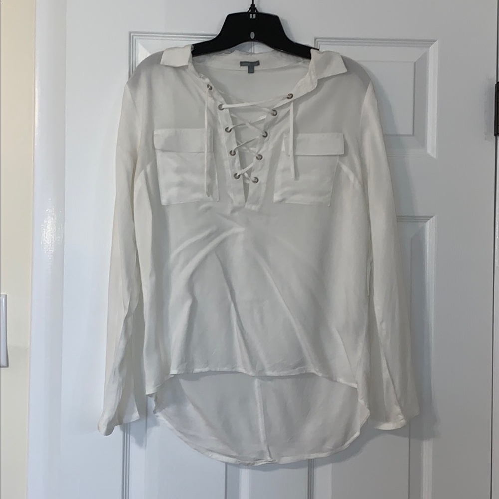 Charolette Russe White Blouse